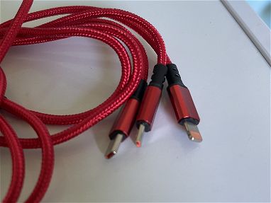 Tengo súper cable de carga trenzado y reforzado de metal 3 en 1 muy fuerte y duradero!! - Img 56807892