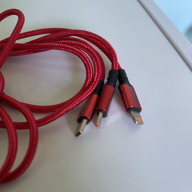 Tengo súper cable de carga trenzado y reforzado de metal 3 en 1 muy fuerte y duradero!! - Img 56807892