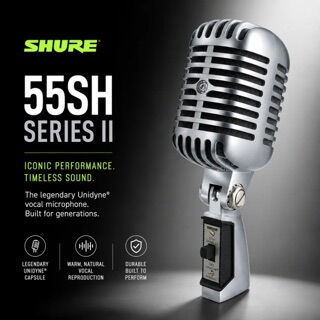 Micrófono 🎙️ SHURE 55SH SERIES II - 3/4