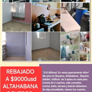 *REBAJADO A $9000usd. En venta apartamento 60m² 4to piso en Boyeros, Altahabana, Reparto Aldabó. Edificio de 3 aptos - Img 56288517