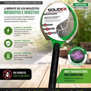 RAQUETA ELECTRICA PARA INSECTOS RECARGABLE - Img 53387966