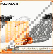 ⭐10$=Par de Pilas Recargables TIPO C    AAA -  1100    y    AA 3400mWh ⭐ Batería 9v 6F22 Recargable // WhatsApp 53881002 - Img 46036175