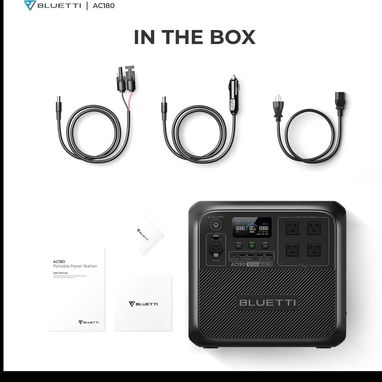 700 USD AC 180. BLUETTI. 1152 WATTS 52927230. La lisa. - Img 123680557
