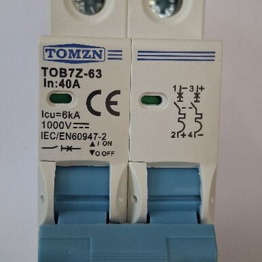 Cable solar , conectores / portafusibles MC4 , Breaker DC - Img 128024274
