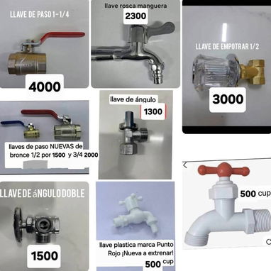 De todo en PLOMERÍA👇 Nuevo, de la mejor calidad y a excelente precio - Img 121232130