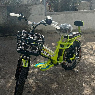 BICICLETA ELÉCTRICA MISHOZUKI NUEVA CON MENSAJERIA INCLUIDA - Img 121891523
