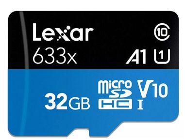 Tarjeta memoria micro SD Lexar 32 GB 15€ - Img main-image