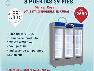 Expositor vertical  3 puertas 39 pies - Img main-image