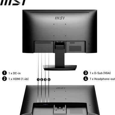 ✔️OFERTA✔️ MONITOR MSI PRO 22 PULGADAS 100Hz 1MS FHD ANTIREFLEJOS IPS - EN 100USD O AL CAMBIO - Img 117852477