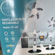 Ventiladores Recargables de 18" con panel - Img 54744708
