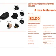 Estuche protector rígido con acabado negro mate de lujo hoy disponible VPT#-0128 - Img 55445153
