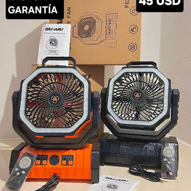 Ventiladores Recargables F6 - 3/3