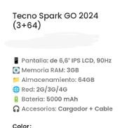 Tecno Spark 2024... honor x5 plus.. redmi A3 - Img 45868287