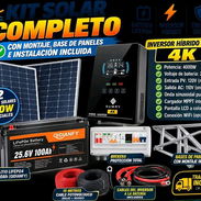 Kit solar completo 4000w - Img 57443695