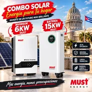 Inversor Must 6k + Batería Must 15kwh - Img 58195196
