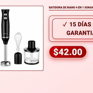 BATIDORA DE MANO 4 EN 1 SOKANY - Img 58259454