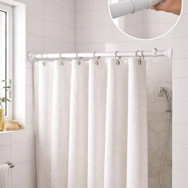 Cortinero expansible para baño - Img 117660425