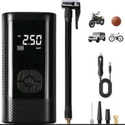 Compresor inflador portátil batería interna para carros motos bicicletas - Img 56648570