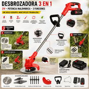 Multifuncional segadora 3 en 1 a batería 21V recargable. - Img 56188361