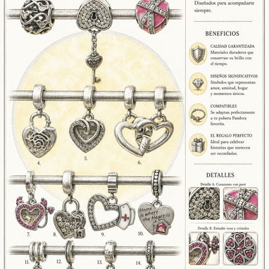 Charms copia 1x1 plata 925 Pandora SPARKLE✨ - Img 123765153