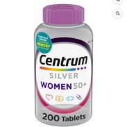 Centrum Silver para mujer mayor de 50 años Multivitamínico pomo con 200 Unidades 28 USD - Img 52665289