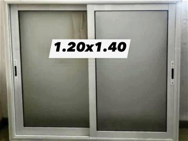 Ventana de aluminio de 1.20x1.40 - Img main-image