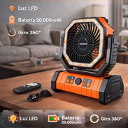 🔋 VENTILADOR RECARGABLE F6 – 20,000 mAh - Img 56710011