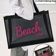 Bolso de playa negro - Img 55760499
