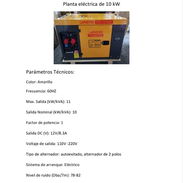 Generador eléctrico monofásico de diesel de 11 kW nuevo en el huacal - Img 57308445
