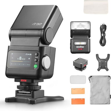 ¡Bomba! Flash Godox iT32 + Disparador X5 (Para Canon) - Img 125649619