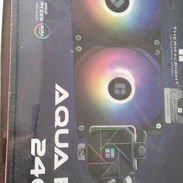 ☎️🖥️📞📲90usd Aqua Elite 240 V3 - Enfriador líquido de CPU, velocidad del cabezal de bomba AIO de hasta 3300 RPM, vent - Img 54012522