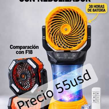 Oferta de ventiladores recargables precio en las fotos - 3/5