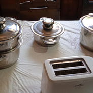 Vendo juego de ollas y Tostadora - Img 57064735