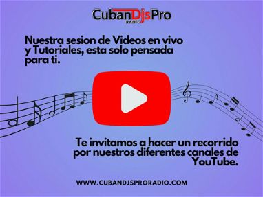 CubanDjsPro Radio ♦️Sesiones grabadas o Djs en vivo ♦️Renta de equipamiento para tus fiestas - Img 70991077