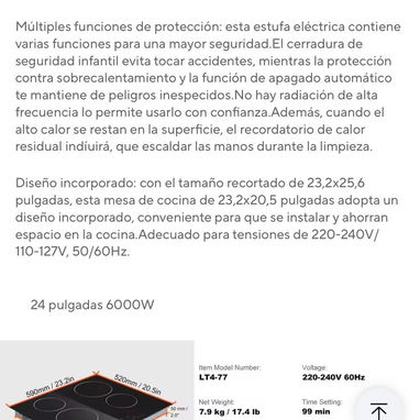 Cocina infrarroja - Img 123529684
