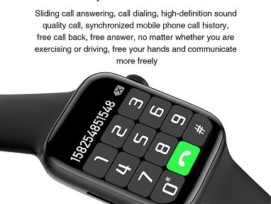 Reloj inteligente  táctil para teléfonos Android e iOS, compatible con iPhone, realiza llamadas 40$ - Img 32758275