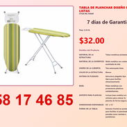TABLA DE PLANCHAR DISEÑO DE LISTAS - Img 54839186