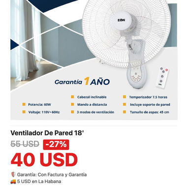 🌀 ¡Dile adiós al calor! 🥵 Las mejores ofertas en ventiladores llegaron para refrescar tu hogar ❄️✨ - Img 118083939