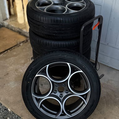 llantas nuevas, originales de Alfa Romeo 19x8, Con gomas nuevas incluida pulgadas - 2/4