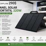 Panel Solar Portatil 220W - Img 55966760