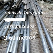 Tubos galbanizados de 1 pulgada x 3.60 m - Img 54105803