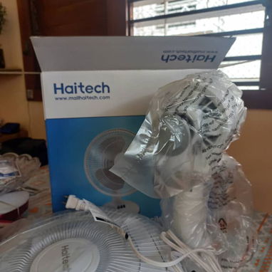 !!! Ventiladores  de mesa Marca Haitech. 12 pulgadas = 30cms  Nuevos con propiedad y garantía!!!! - Img 110178406