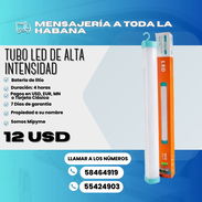 🔆 TUBO LED RECARGABLE ♦️ BATERÍA DE LITIO 💲 12 USD - Img 53910834
