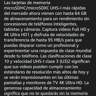 Micro SD SanDisk Extreme PRO Clase10 - Img 110559066