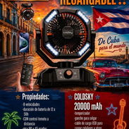 Ventilador recargable coldsky 20000 mah - Img 56419206