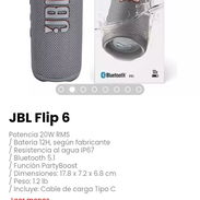 JBL Flip 6. Potencia 20W RMS. Nuevo - Img 53623400