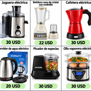 ✅De todo.Los mejores precios y calidad.Cocina,fogón,lámpara,vaporera,olla,procesador,hervidor,plancha,máquina - 5/10