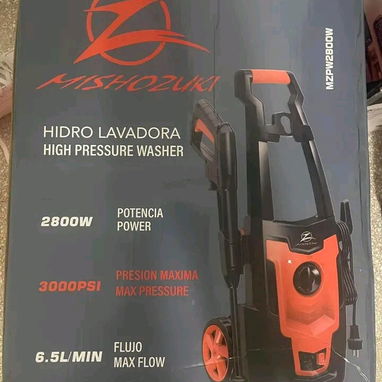 Hidrolavadora/Fregadora de carros de alta presión 3000 PSI.Nueva en Caja.Domicilio disponible . - Img 123767976