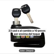 Candado con alarma (trae pilas de repuesto) - Img 57002652