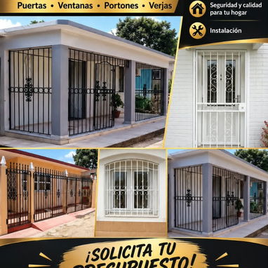 Rejas de cuba - 3/4